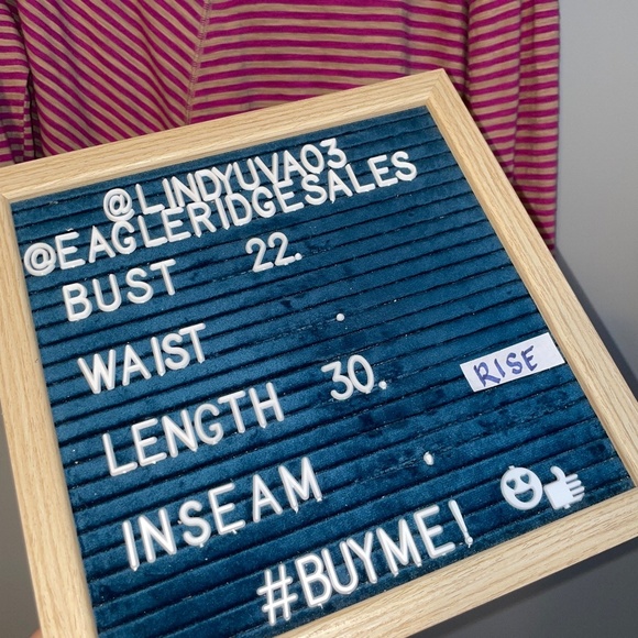 EUC Anthropologie Postmark Asymmetrical Striped V Neck Top Size XL - Picture 8 of 8